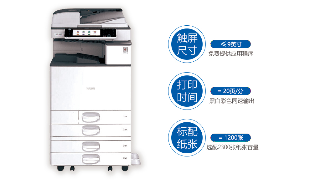 全新理光MPC